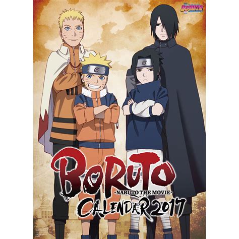 Boruto uzumaki is the son of naruto uzumaki, the seventh hokage of the hidden leaf village. Boruto: Naruto the Movie 2017 Calendar | Tokyo Otaku Mode Shop