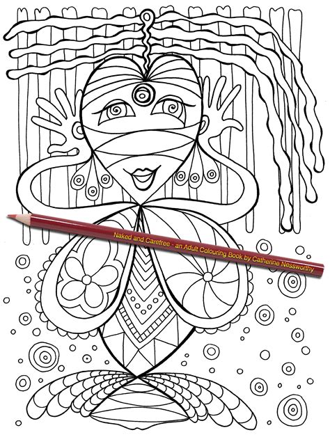 You can use our amazing online tool to color and edit the following hot girl coloring pages. Pin on Naked and Carefree: an Adult Colouring Book by ...