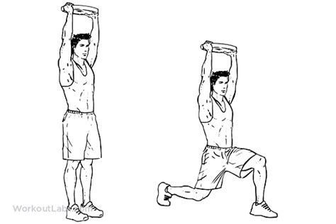 Check spelling or type a new query. Lunge / Dumbbell Overhead Lunge