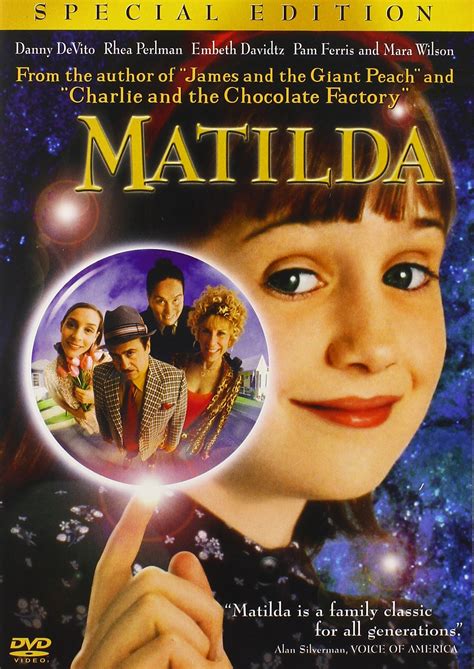 All her movies is on this video, if you wanna remember her, here you have her movie's images. Amazon.com: Matilda (Special Edition): Danny DeVito, Rhea ...
