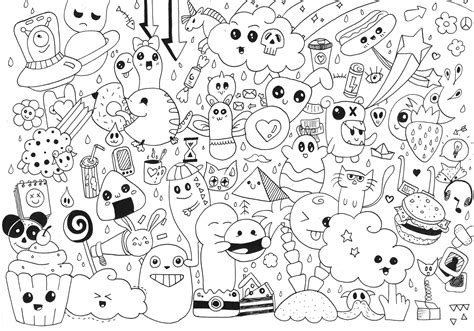 Discover various funny doodles created by our artists, color it or use it as inspiration to imagine your own drawings ! Doodle rachel - Doodle Art / Doodling Adult Coloring Pages