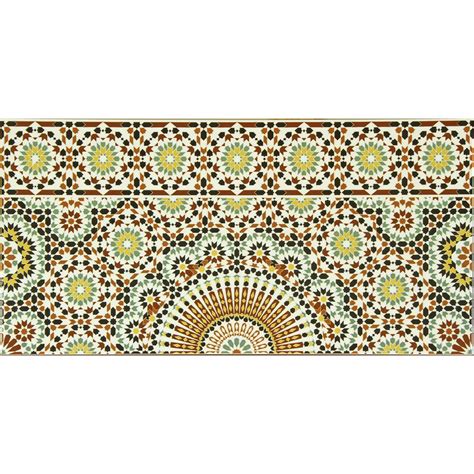 Orientalische fliesen in ihrem orient store casamoro. Orientalische Fliesen-Bordüre Elusa | bei Ihrem Orient ...