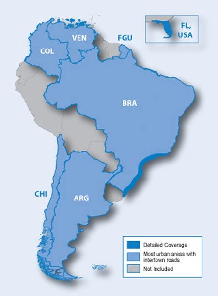También marca la capital buenos aires. Mapa Para Gps Garmin America Do Sul Brasil Chile Argentina ...