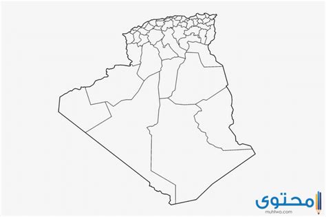 معرف المنطقة الزمنية لـالجزائر هو africa/algiers. خريطة الجزائر بالمدن صماء كاملة - موقع محتوى