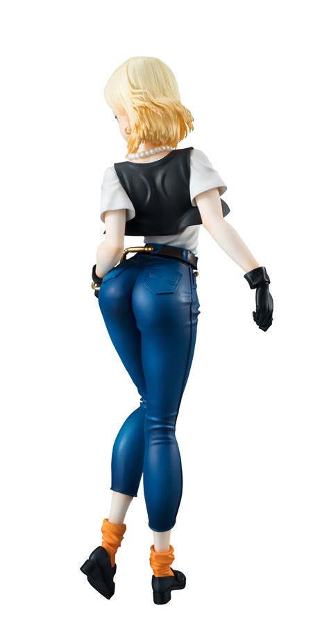 Her beautiful, fluttering blonde hair is also finely contoured. Dragonball Gals PVC Statue Android 18 Ver. II 20 cm ...