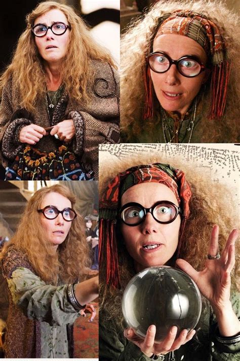 I wonder if it ever came up on set? Professor Sybill Trelawney | Hp harry potter, Harry potter ...