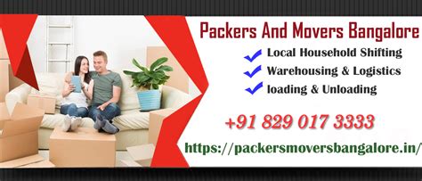 The average price of packers and movers in hyderabad for local shifting and domestic shifting is rs. Shifting Services | Relocation Services | Bengaluru ...