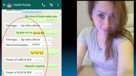 Kasusnya dihentikan, rizieq shihab bakal pulang ke indonesia. Tidak Terbantahkan, Chat Mesum Firza Husein dan Rizieq ...