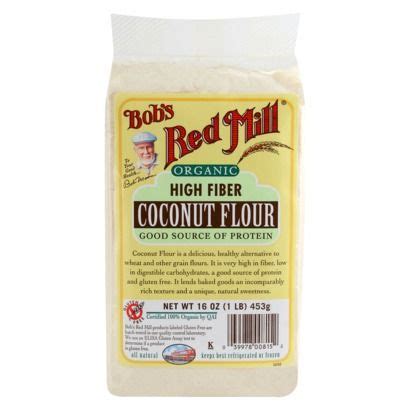 Coconut flour is less expensive than almond flour, and you need way less product to make a keto dessert. Bob's Red Mill Organic High Fiber Coconut Flour 16 oz | Organic brown rice, Millet flour, Brown ...
