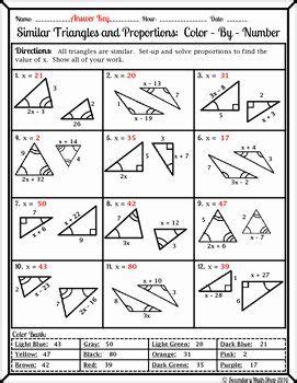 These all reduce to 2/1. 50 Congruent Triangles Worksheet with Answer in 2020 ...