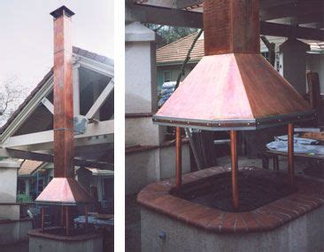 If the fire pit comes getting a cover for your chimney fire pit will help ensure its quality lasts. Dave's Sheet Metal & Copperwork | Outdoor fire pit, Fire ...