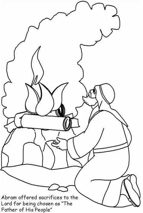 Abraham sacrifices isaac coloring page. Abraham And Isaac Coloring Page - Coloring Home