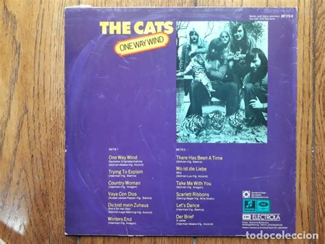 Album has 8 different key signatures, divided as follows: the cats - one way wind - Comprar Discos LP Vinilos de ...