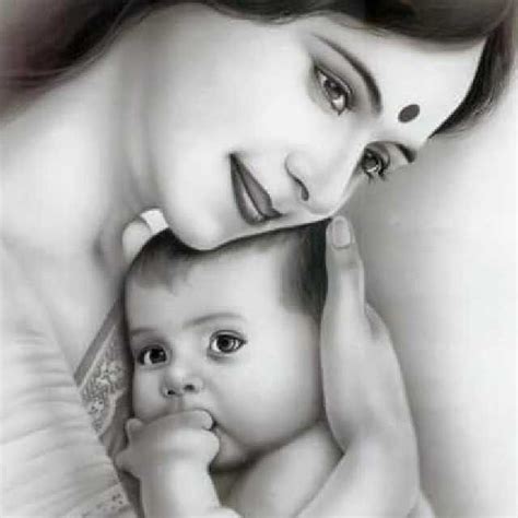 Linda huber an american graphite pencil artist who has worked on pencil drawings for over 40 years in a realistic style. indian mother and baby drawing images - Google Search ...