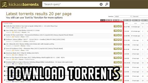 How to download torrent ? Torrent Tara Yo - pediaaspoy