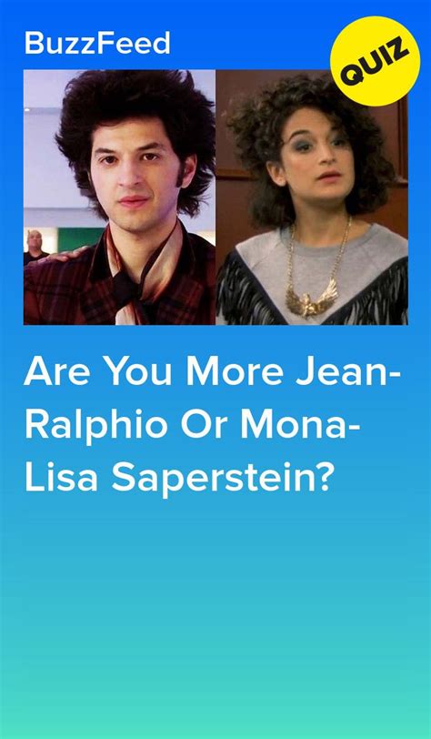 See full list on parksandrecreation.fandom.com Are You More Jean-Ralphio Or Mona-Lisa Saperstein? in 2020 ...