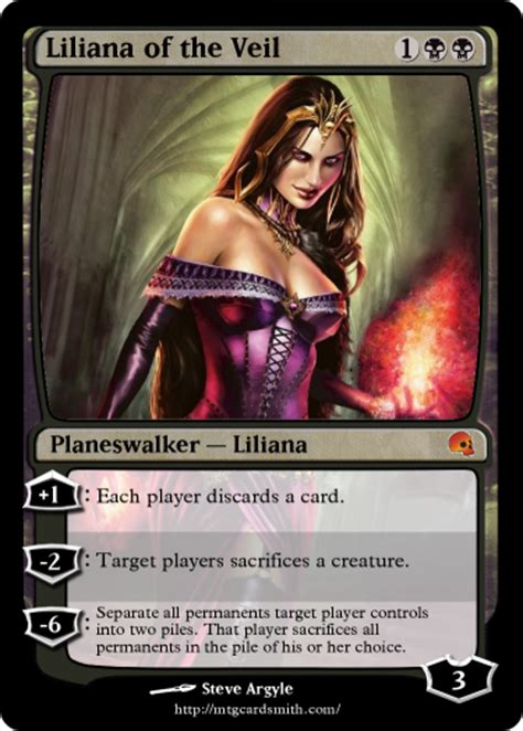 Due to this the name generally means 'pure' or 'innocent' and sometimes 'care free'. Mtgolibrary: Modern Budget Replacements: Liliana of the Veil