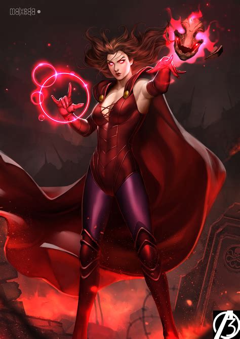 Scarlet witch is a character from marvel. Scarlet Witch (Алая ведьма, Ванда Максимофф) :: Marvel ...