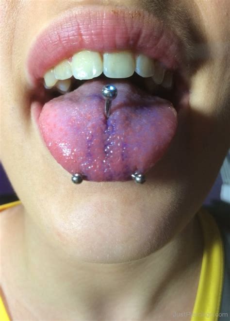 Most piercers consider the snake eyes piercing to be unsafe. Tongue Piercings - Page 3