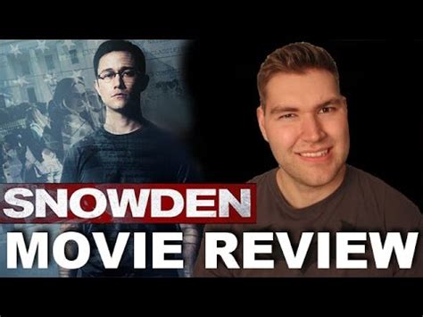 My 13 year old son asked me if he could. Snowden - Movie Review - YouTube