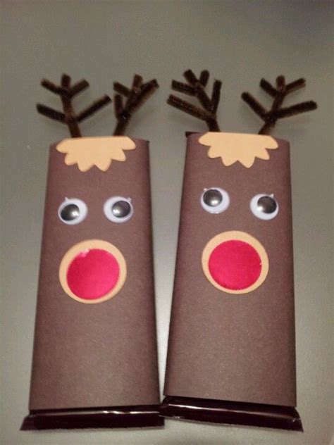 Here are just a few ideas to help you get started. Reindeer candy bar wrappers. | Holiday crafts, Candy gifts ...