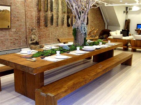 A dining table with sculptural base adds drama and elegance to your home while clearly enhancing your home aesthetically, here are some amazing dining tables from porada , which give an. wood benches for dining | ... : Amazing Dining Room Design ...