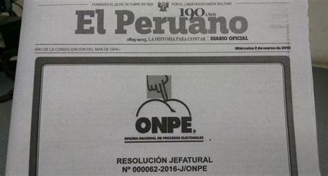 Then just save your new logo on to your computer! El Peruano confundió logo de la ONPE con una caricatura y ...