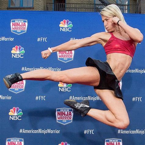 Running up the warped wall and blazing through the salmon. American Ninja Warrior Kacy Catanzaro's Instagram Pictures ...