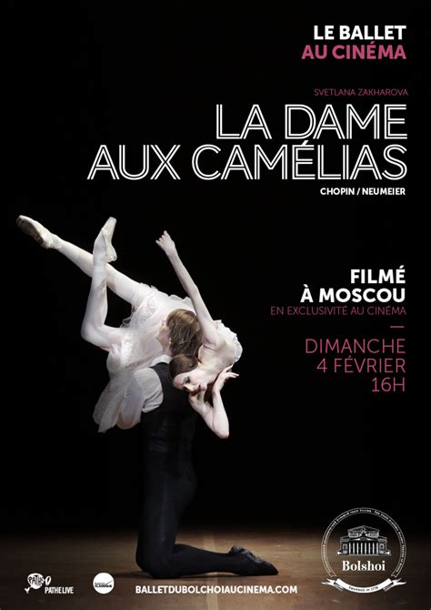 Guide infos salle de cinéma au kirchberg, programmes, horaires d'ouverture, itinéraire. La Dame aux camélias (Bolchoï-Pathé Live) (2018) au Cinéma ...