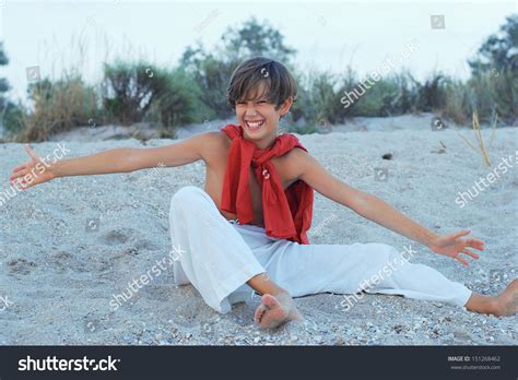 I do not own this song, but i do cherish it. Evening On Azov Sea Happy Boy Stock Photo 151268462 ...