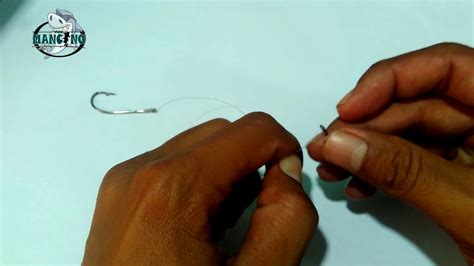 Fishing knot for eyeless hook (snell knot) berikut video tutorial 5 cara mengikat mata kail tanpa lubang, mudah, cepat, rapi. Cara Mengikat 2 Mata Kail DALAM 1 MENIT - YouTube