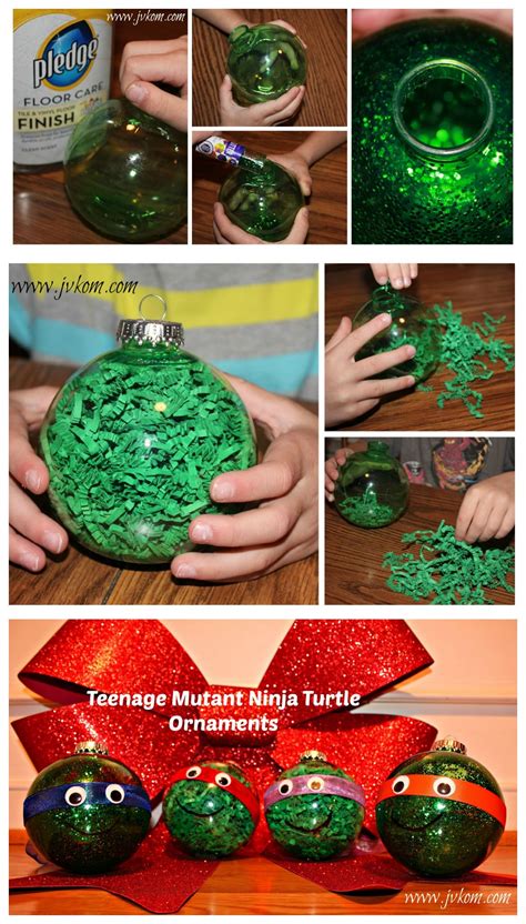 Hand print teenage mutant ninja turtle salt dough ornament DIY Ninja Turtle Ornaments | Ninja turtle ornaments ...