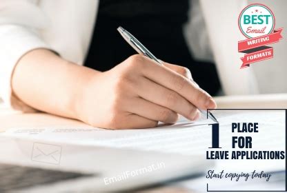 Informing your manager about going on sick leave. Sick Leave Application For School Teacher - EmailFormat