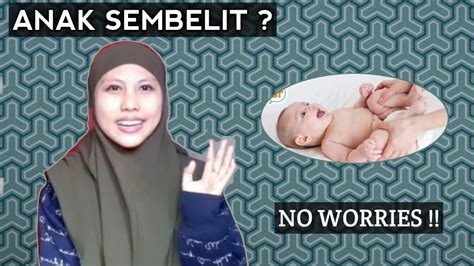 Cara Mengatasi Sembelit Pada Anak - YouTube