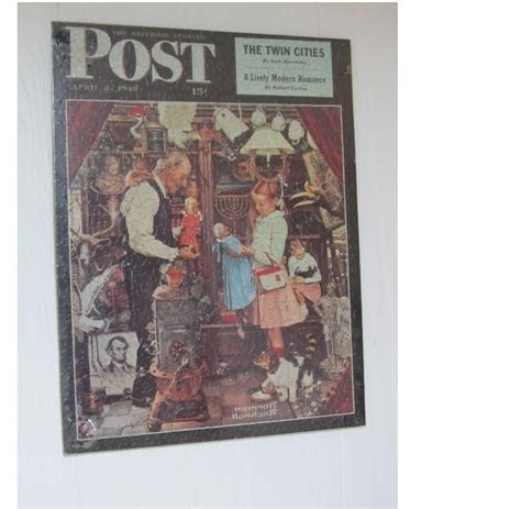 Designed to be both fun and challenging, our 1000 piece puzzles will keep you entertained for hours. Norman Rockwell jigsaw puzzle #1. | Norman rockwell ...