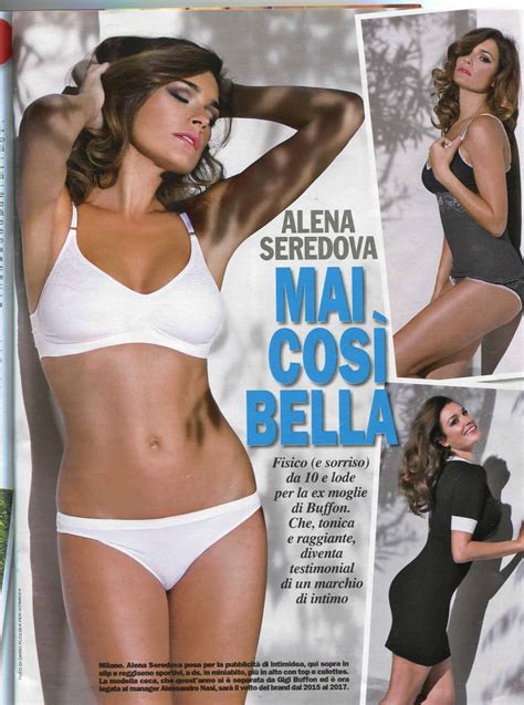 Tutto sul nuovo fidanzato di alena seredova. Alena Seredova sexy in biancheria intima - Tvzap