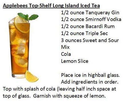 Pin by Antoinne Barton on Recipes | Long island iced tea recipe, Iced ...