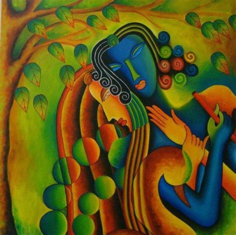 Get krishna artworks from our exclusive collection available with free shipping at myntra. Modern Art Paintings Radha Krishna | Arte Inspire