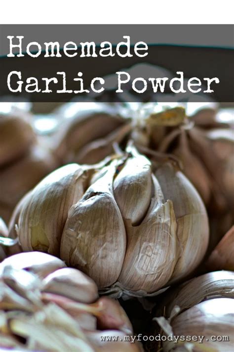 Of course you can, but i would recommend granulated garlic rather than garlic. Homemade Garlic Powder Recipe | Garlic powder, Garlic ...