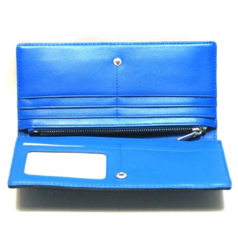 Marc By Marc Jacobs Tune Blue Leather Slim Wallet #M0006578 | Marc By Marc Jacobs M0006578
