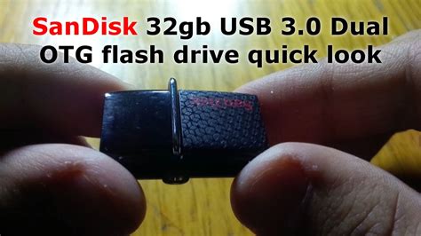 Sandisk's latest usb flash drive includes otg capabilities for android. SanDisk 32gb USB 3.0 Dual OTG flash drive - quick look ...