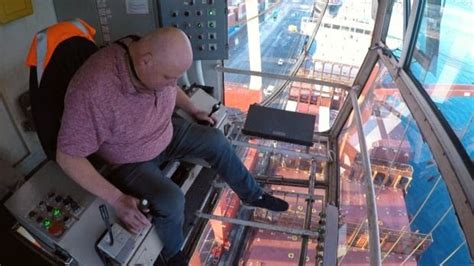 How to become a crane operator in canada. Crane Operators Move Shipping Containers - Buy a Shipping ...