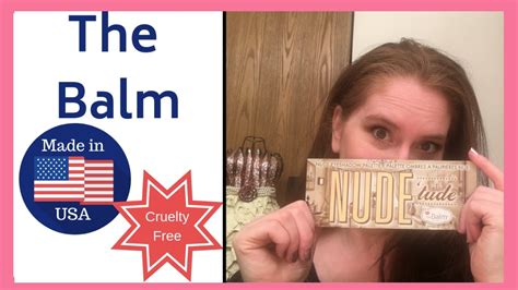 The fact is, aveeno® doesn't conduct animal testing of our cosmetic products anywhere in the world, except. THE BALM EYESHADOW PALETTE TUTORIAL NUDETUDE Review ...