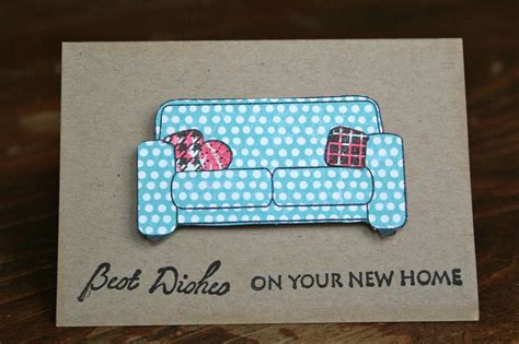Tell your friends, family or neighbours how happy you are for them with a thoughtful new home card. Homemade Cards by Erin: Best Wishes on your New Home