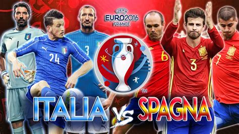 Diposting oleh atsauum di 13.25. Italia vs Spagna | UEFA EURO 2016 FRANCE 27-06-16 - YouTube