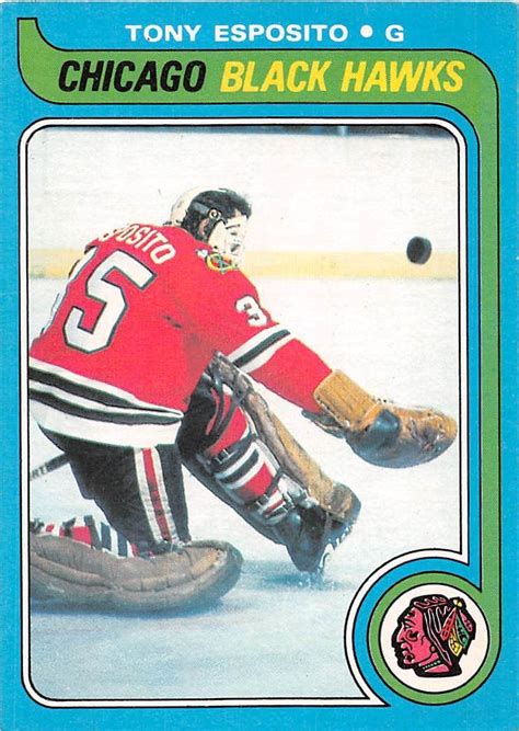 19 hours ago · the younger esposito's first nhl start was dec. Tony Esposito 1979-80 O-Pee-Chee 80