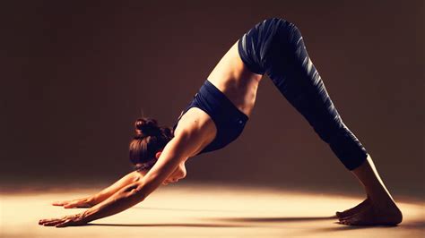 Adho mukha śvānāsana), is an inversion asana in modern yoga as exercise, often practised as part of a flowing sequence of poses, especially surya namaskar. Perfecting Your Downward Facing Dog Yoga Pose - YouQueen