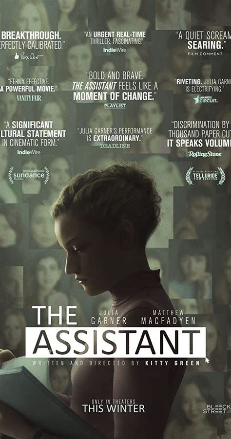 With alex tarrant, ruby rees, kaarin fairfax, lucinda hare. The Assistant (2019) - Full Cast & Crew - IMDb