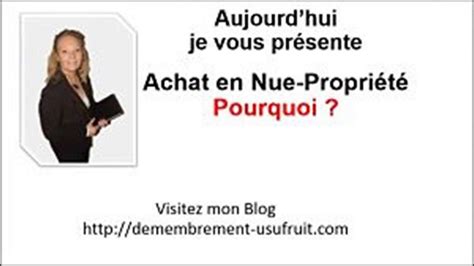 Achat immobilier en démembrement : Achat en nue-propriété pourquoi ? - YouTube