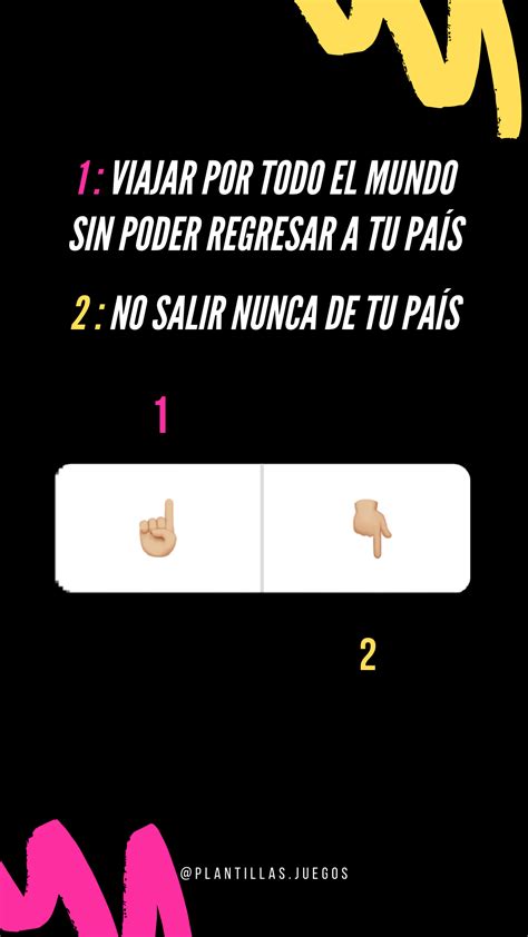 Sin embargo, algunas de ellas pueden ser más o menos íntimas, lo que hace que algunas sean apropiadas para planteárselas a gente con la que haya confianza, para comprender mejor su forma de. ENCUESTA INSTAGRAM HISTORIAS PLANTILLAS - Welcome to Blog ...